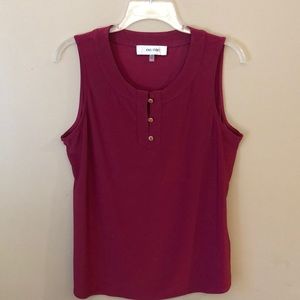 Jones Studio 3 button tank. Size M